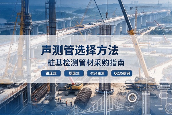 应城声测管选型标准
