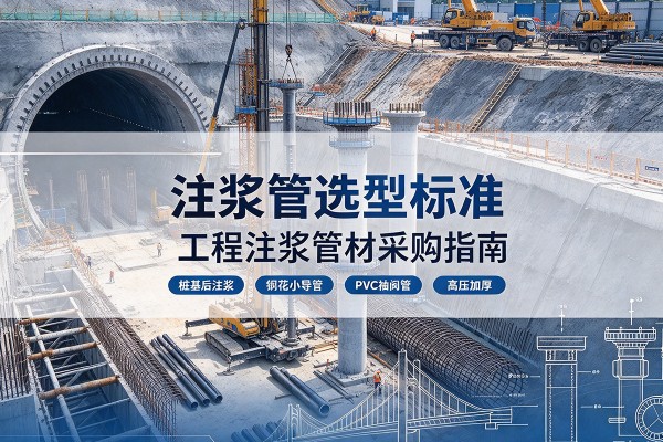 应城注浆管选型标准